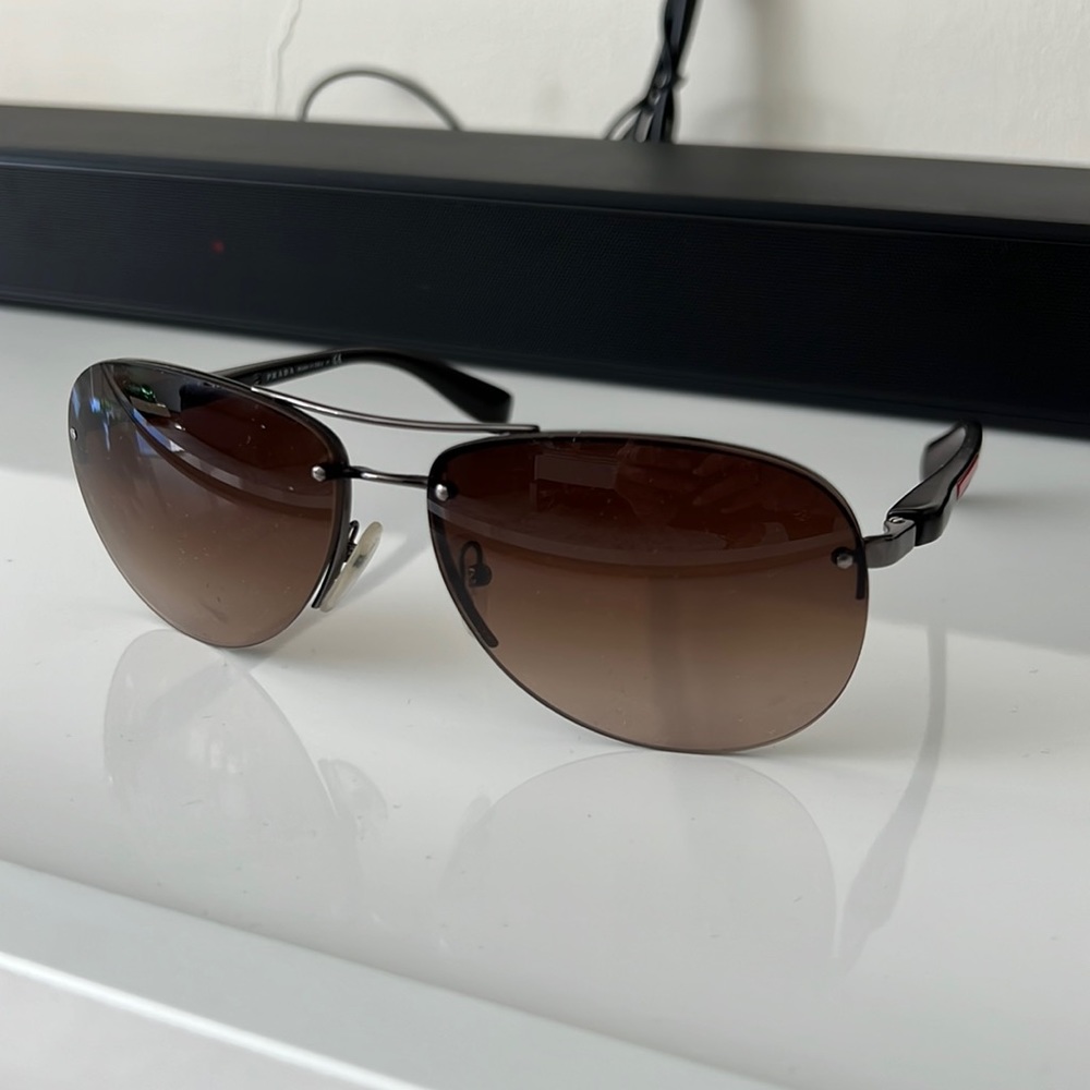 Men’s Prada Aviator Sunglasses